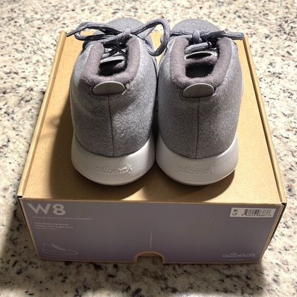 Allbirds Women’s Wool Runner-Up Mizzle in Medium Gray Size 8 NIB - Picture 5 of 7